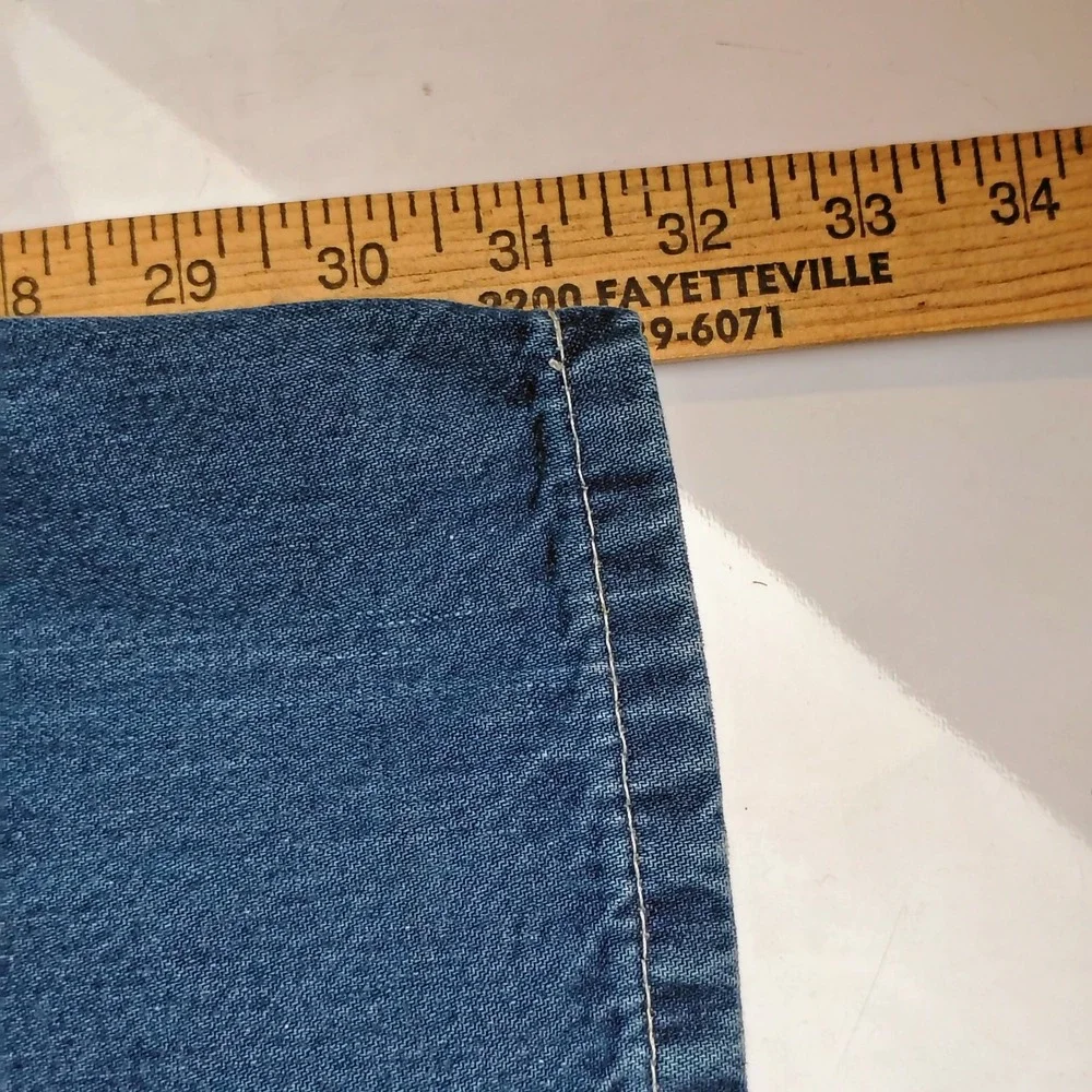 Carhartt Mens 46x32 Dungaree Fit Carpenter Jeans Blue Cotton Workwear Gorpcore